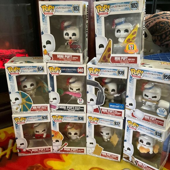 FUNKO POP! MOVIES STAY PUFT GHOSTBUSTERS AFTERLIFE COLLECTION - Picture 3 of 8